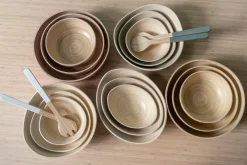 Present Time Set van 3 schalen Puro Organic groen