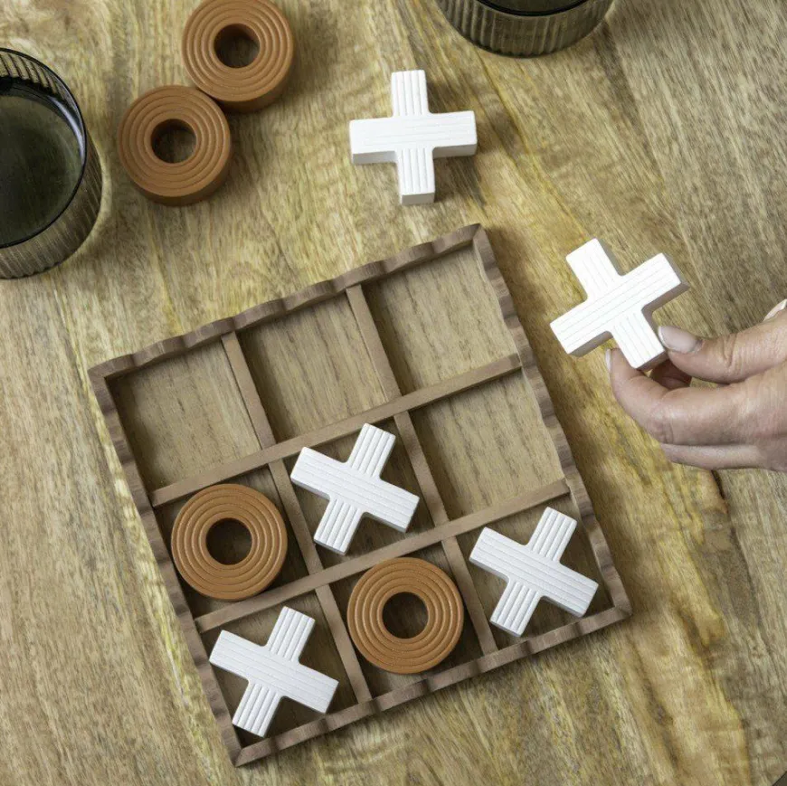 Present Time Tic Tac Toe brick oranje