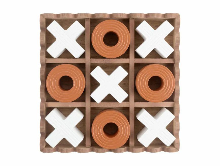 Present Time Tic Tac Toe brick oranje