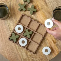 Present Time Tic Tac Toe army groen