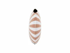 Present Time Vaas Candy Swirl zacht bruin - wit medium