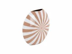Present Time Vaas Candy Swirl zacht bruin - wit medium