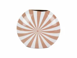Present Time Vaas Candy Swirl zacht bruin - wit medium