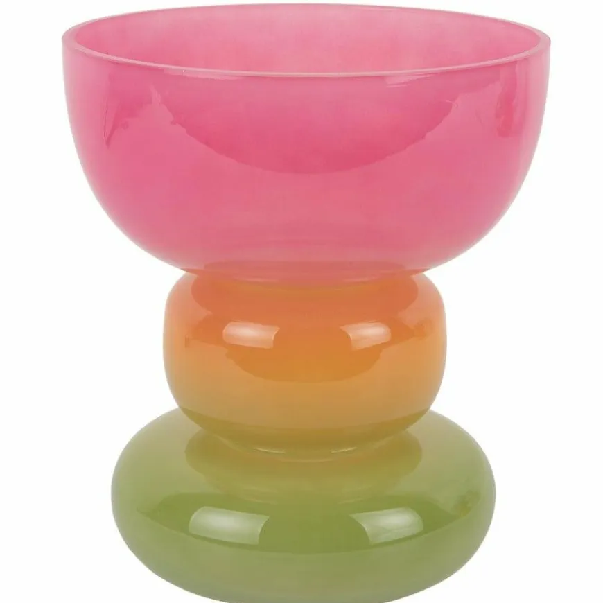 Present Time Vaas Funky Vibes glas breed multi colour