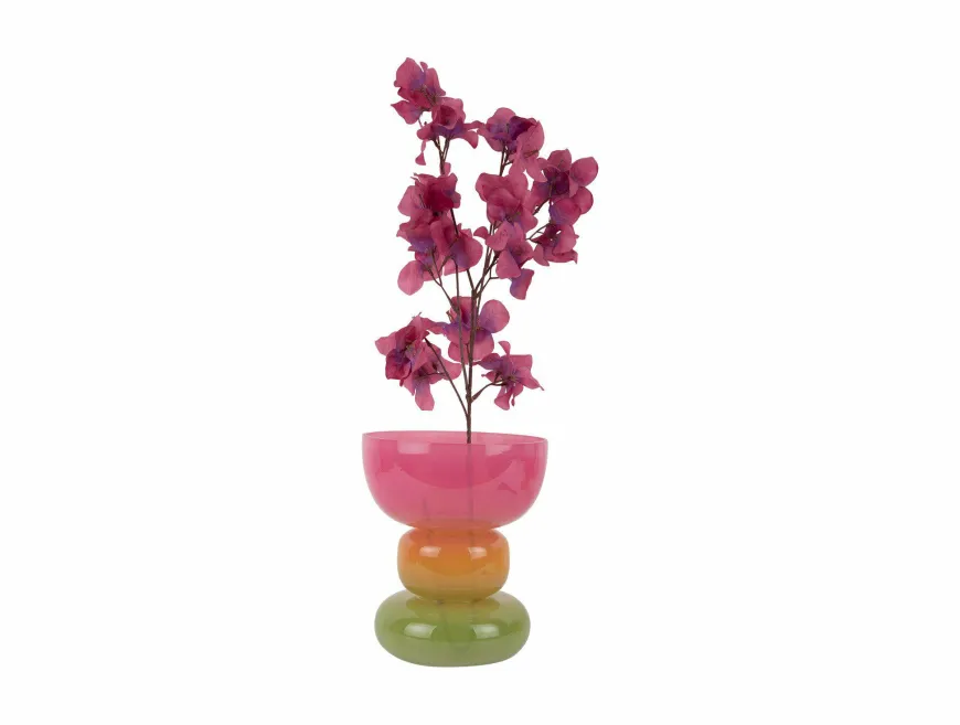 Present Time Vaas Funky Vibes glas breed multi colour