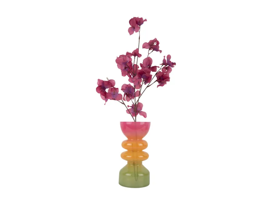 Present Time Vaas Funky Vibes glas groot multi colour