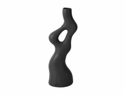 Present Time Vaas Organisch Swirls zwart