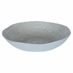 PTMD Diep bord Kaylaa Creme porselein rond 20 cm