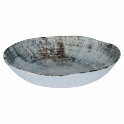 PTMD Diep bord Kaylaa Multicolor porselein rond 20 cm