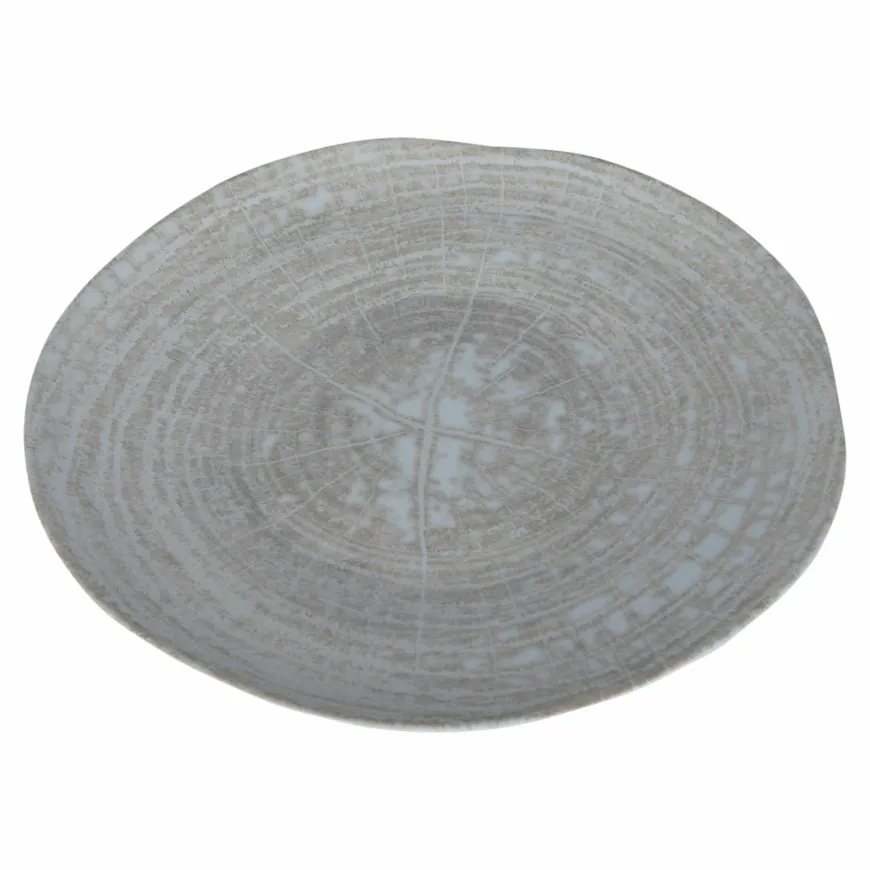 PTMD Dinerbord Kaylaa Creme porselein rond L - 28 cm