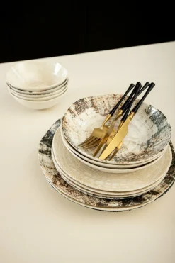 PTMD Dinerbord Kaylaa Multicolor rond S - 23 cm