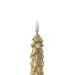 PTMD Dinerkaars LED Kerstboom goud set van 2