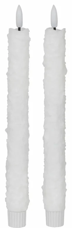 PTMD Dinerkaars LED sneeuw wit set van 2 lang