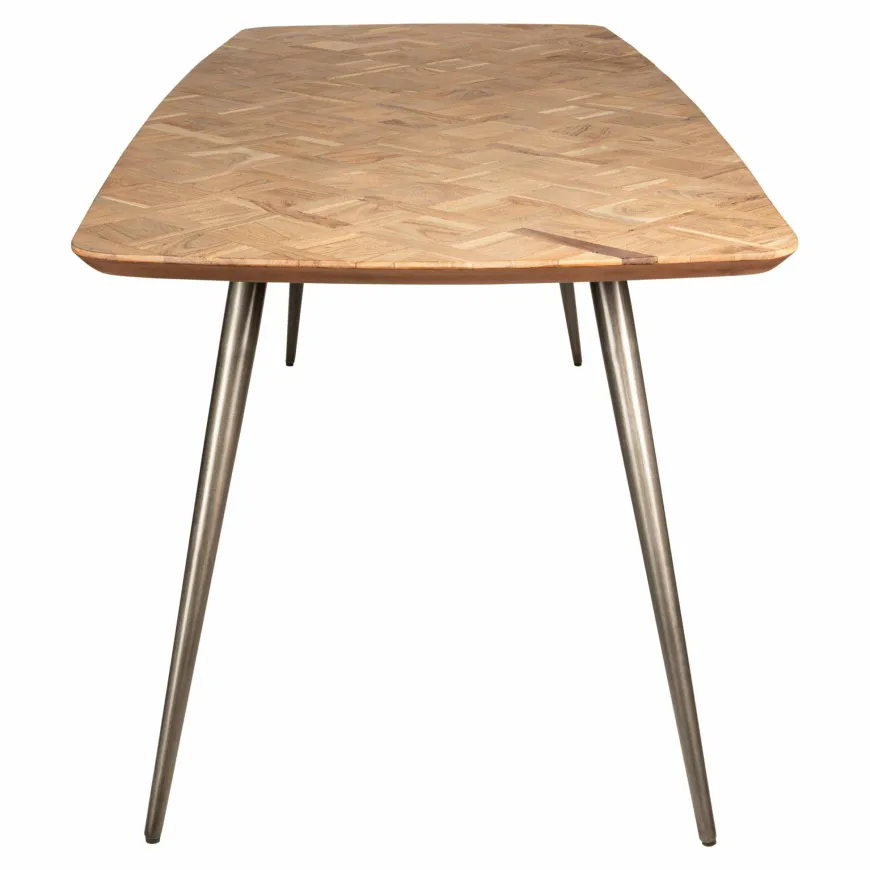 PTMD Eettafel Fieron Acacia naturel ovaal 240 cm - Showroommodel