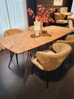 PTMD Eettafel Fieron Acacia naturel ovaal 200 cm