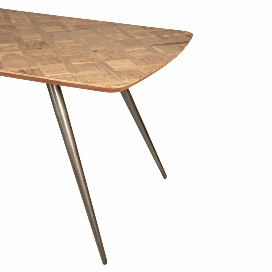 PTMD Eettafel Fieron Acacia naturel ovaal 200 cm
