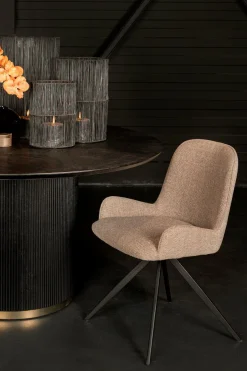 PTMD Eettafelstoel Leander Beige