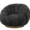 PTMD Fauteuil Daisy Euphoria Antraciet