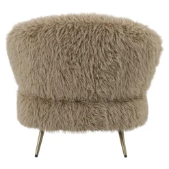 PTMD Fauteuil Franklyn Hair bruin