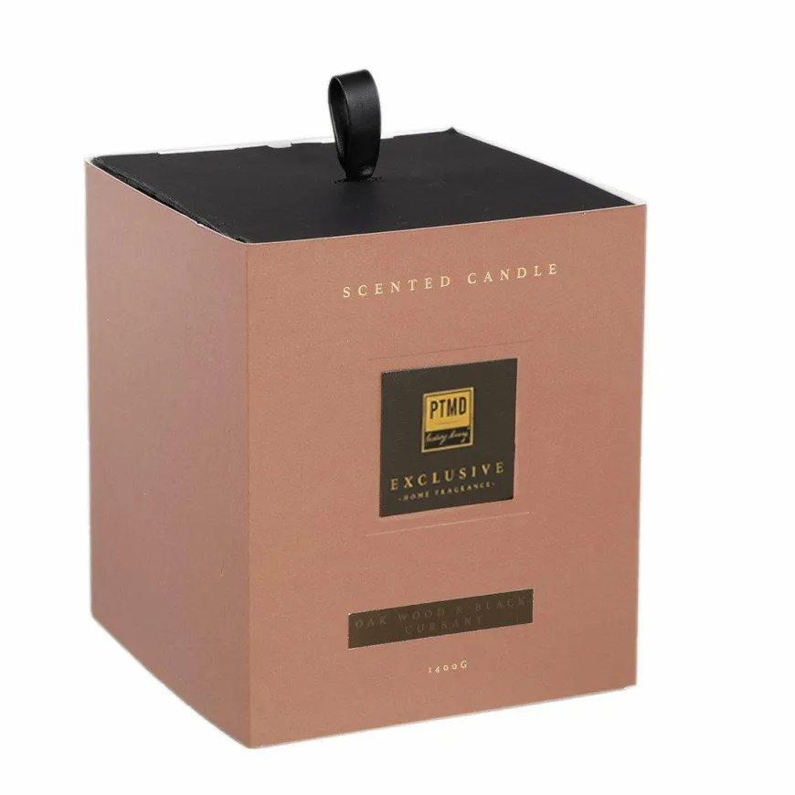 PTMD Geurkaars PTMD Exclusive oak blackcurrant 900gr
