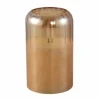 PTMD Glas Led Amber candle M