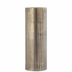 PTMD Kandelaar Jowad Antique Gold alu sheet rib L
