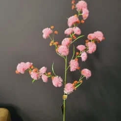 PTMD Kunstbloem lichtroze Allium