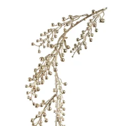 PTMD Kunsttak Berry Plant Zilver berry hanging spray