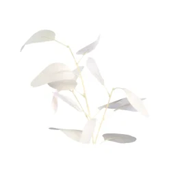 PTMD Kunsttak Leaves Plant eucalyptus creme