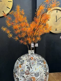 PTMD KunsttakTwig Plant hamamelis geel - oranje