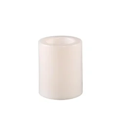 PTMD Led buiten kaars smooth top Cream S