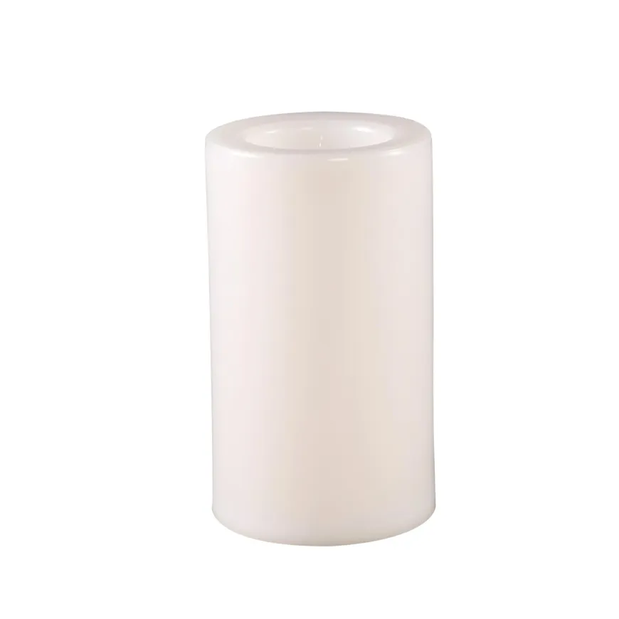PTMD Led buiten kaars smooth top Cream L