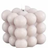 PTMD LED Licht Kaars Bubble beige S