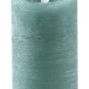 PTMD LED Licht Kaars groen blauw met beweegbare vlam M