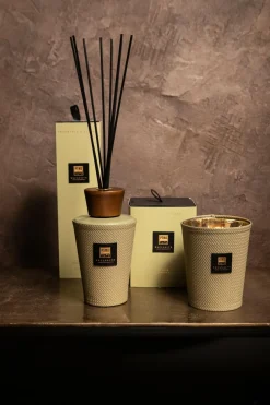 PTMD Luxe geur giftset Exclusieve geurstokjes 1L + geurkaars 900g black forest