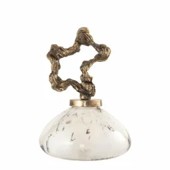 PTMD Ornament Maryan Parelvormig met aluminium deksel L