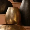 PTMD Pot Jowad Antique Gold alu sheet pot rib hoog ovaal M