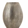 PTMD Pot Jowad Antique Gold alu sheet pot rib hoog ovaal S