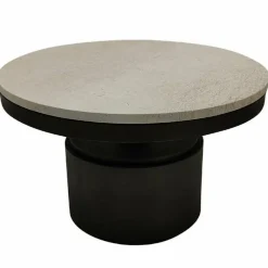 PTMD Salontafel Bregt laag Ø 60 beige marmer