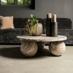 PTMD Salontafel Diro beige marmer