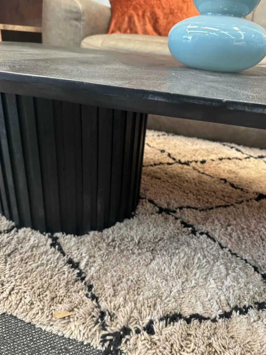 PTMD Salontafel Fieron Acacia zwart - Showroommodel
