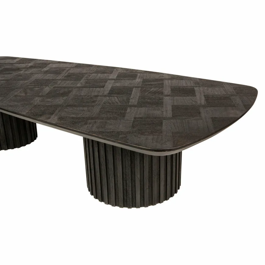 PTMD Salontafel Fieron Acacia zwart - Showroommodel
