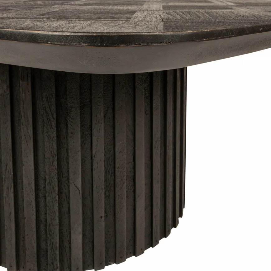 PTMD Salontafel Fieron Acacia zwart - Showroommodel