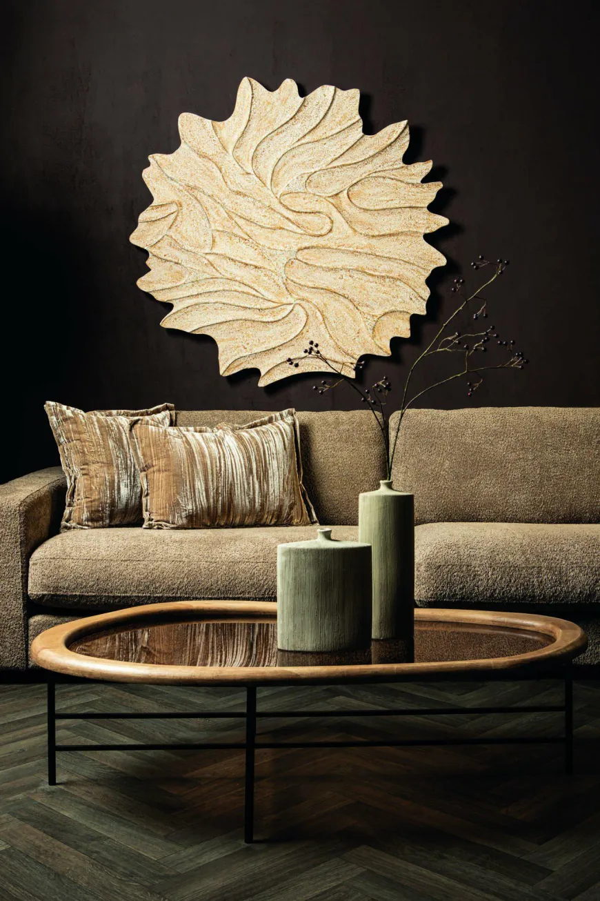 PTMD Salontafel Neelix Natural rubberwood organic L