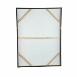 PTMD Schilderij Pathe Brown canvas rough pattern rechthoek