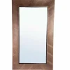 PTMD Spiegel Gezzy Natural wooden curl frame rechthoek