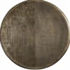 PTMD Wandornament Jowad Antiek Goud geribbed M - Ø80,5 cm