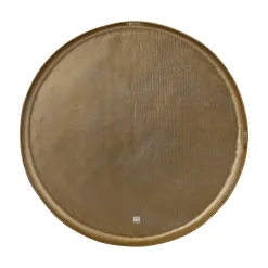 PTMD Wandornament Jowad Antiek Goud geribbed M - Ø80,5 cm