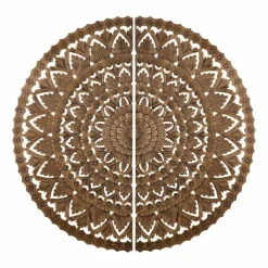 PTMD Wandornament Willian Bruin 2 delen