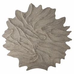 PTMD Wandpaneel Ceanna Bruin Wavy rond L